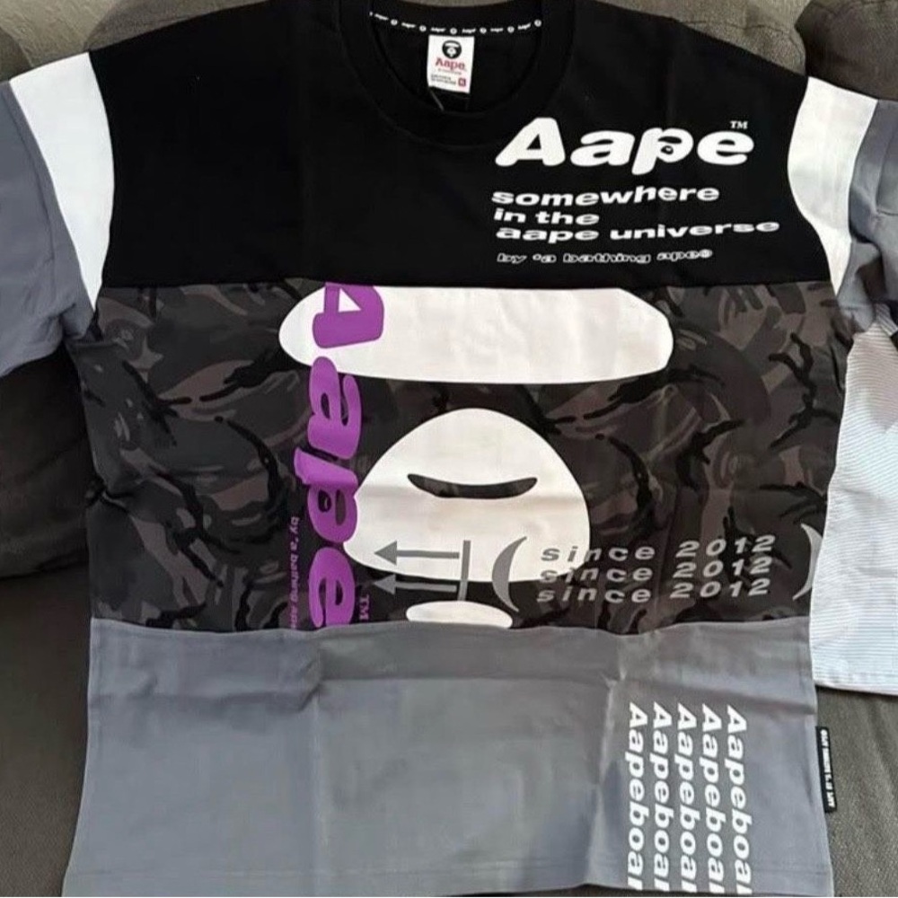 Mens Aape By A bathing Ape Tshirt Size XL